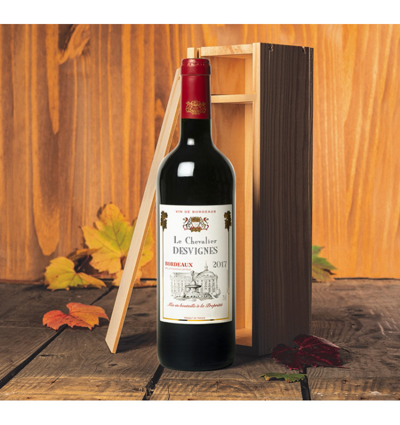 Bordeaux AOC 2017 en caisse bois Bordeaux AOC 2017 en caisse bois