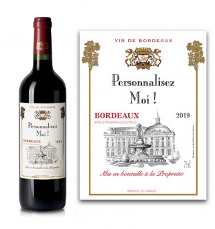 Bordeaux AOC personnalisé Le Chevalier 2019