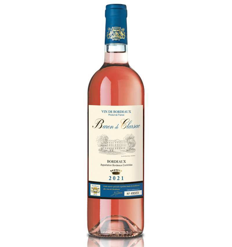 Baron de Clarsac rosé 2021