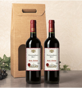 Coffret 2 Saint-Emilion AOC 2020 personnalisés