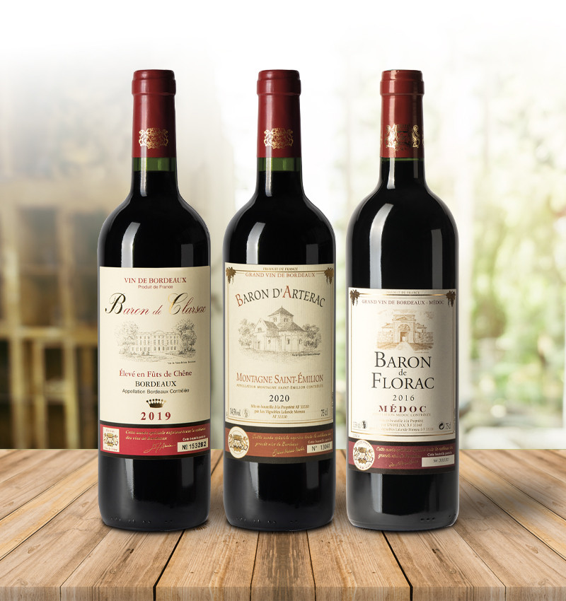 Assortiment "les 3 Prestigieux Barons"