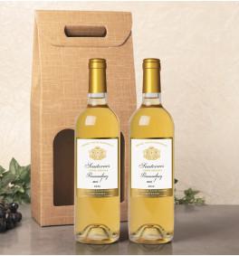 Coffret 2 Sauternes personnalisés 2016