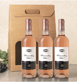 Coffret 3 Bordeaux Rosé 2021 à personnaliser