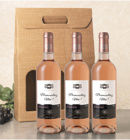 Coffret personnalisé de vin rouge - Vin du sud ouest