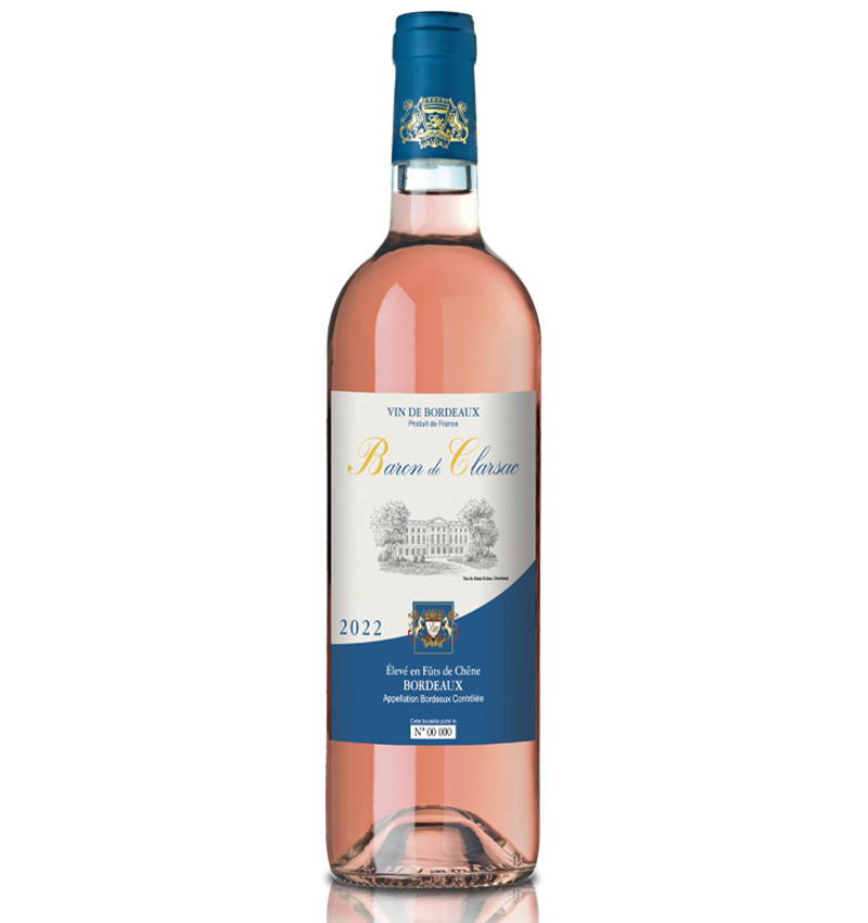 Baron de Clarsac rosé 2022 Baron de Clarsac rosé 2022