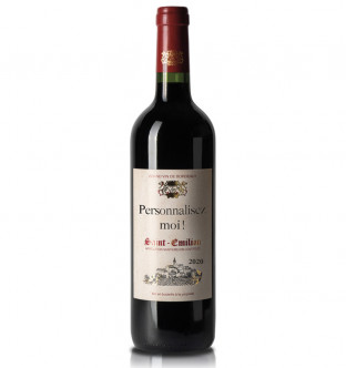 Saint-Emilion AOC 2020 personnalisé