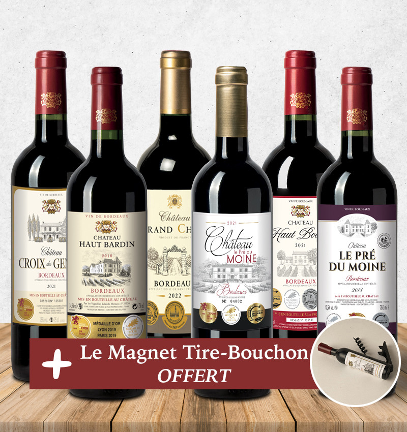 Assortiment Bordeaux Médaillés