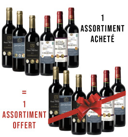1 assortiment acheté + 1 offert
