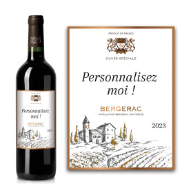 Bergerac AOC 2023 personnalisé