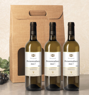 Coffret 3 Bordeaux Blanc...