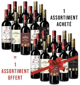 1 ASSORTIMENT ACHETÉ + 1 OFFERT