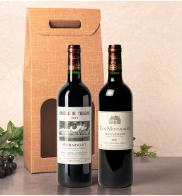 Coffret 2 bouteilles de Pécharmant