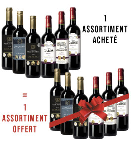 1 assortiment acheté + 1 offert
