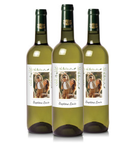 Bordeaux blanc 100% personnalisé - 3 bouteilles