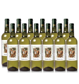 Bordeaux blanc 100% personnalisé - 12 bouteilles
