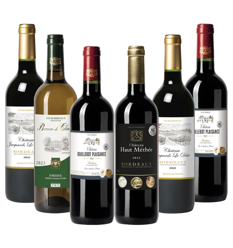 Assortiment 6 bouteilles
