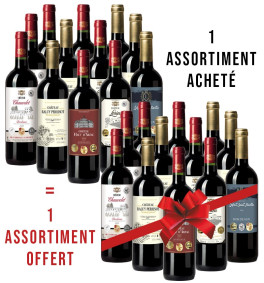1 ASSORTIMENT ACHETÉ + 1 OFFERT
