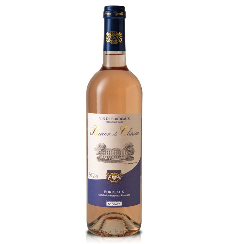 Baron de Clarsac rosé 2024 Baron de Clarsac rosé 2024