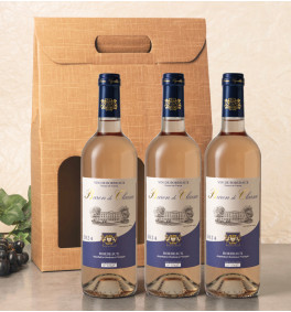 Coffret 3 Baron de Clarsac rosé 2023