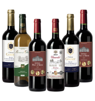 Assortiment 6 bouteilles