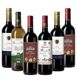 Assortiment 6 bouteilles