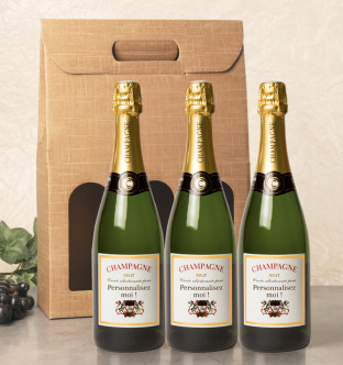 Coffret de 3 bouteilles de...