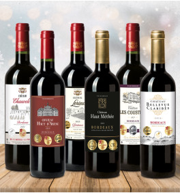 Assortiment bordeaux médaillés 2025