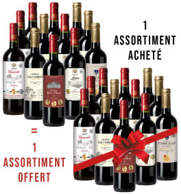 1 ASSORTIMENT ACHETÉ + 1 OFFERT