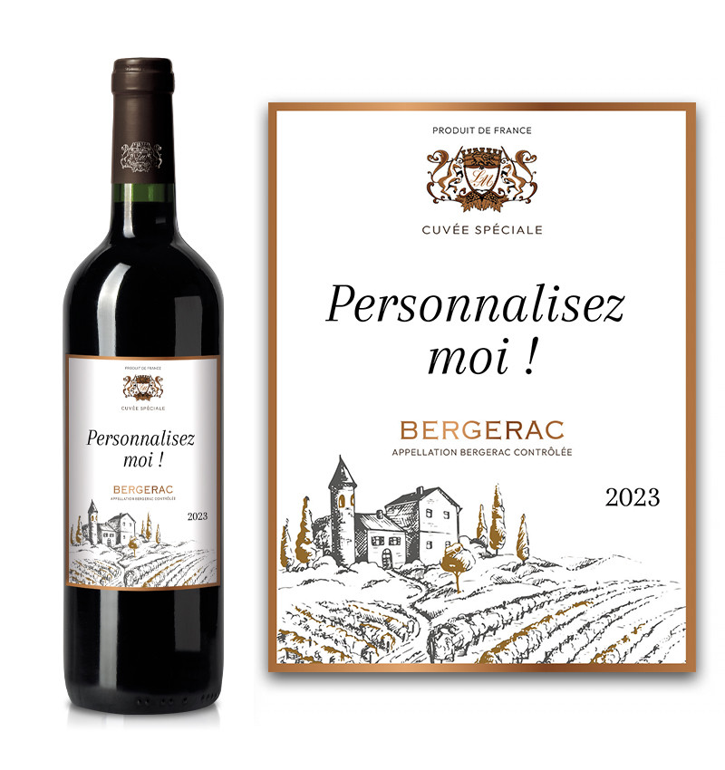 BERGERAC AOC 2023 PERSONNALISE