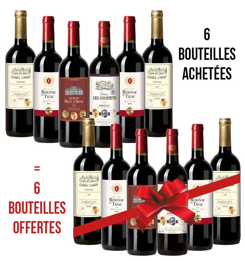 Assortiment "Bordeaux médaillés"