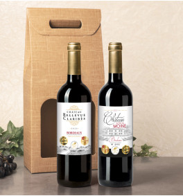 Coffret Bordeaux médaillés d’Or
