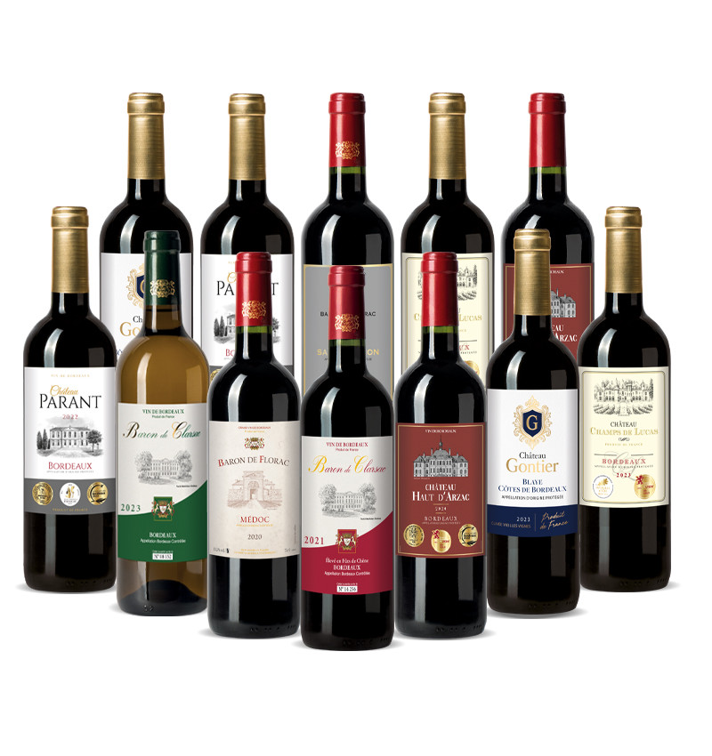 Assortiment 12 bouteilles "Exclusivité Web"