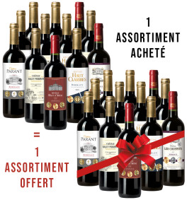 1 assortiment achetée + 1 offert