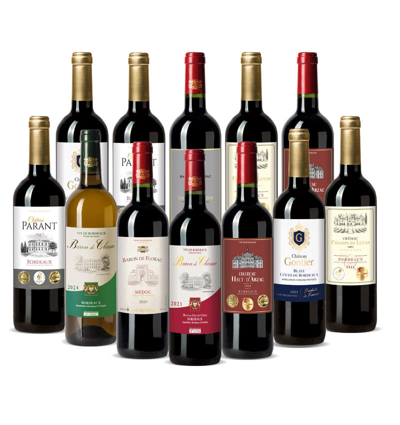 Assortiment 12 bouteilles "Exclusivité Web"