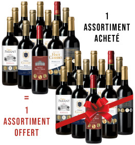 1 assortiment achetée + 1 offert