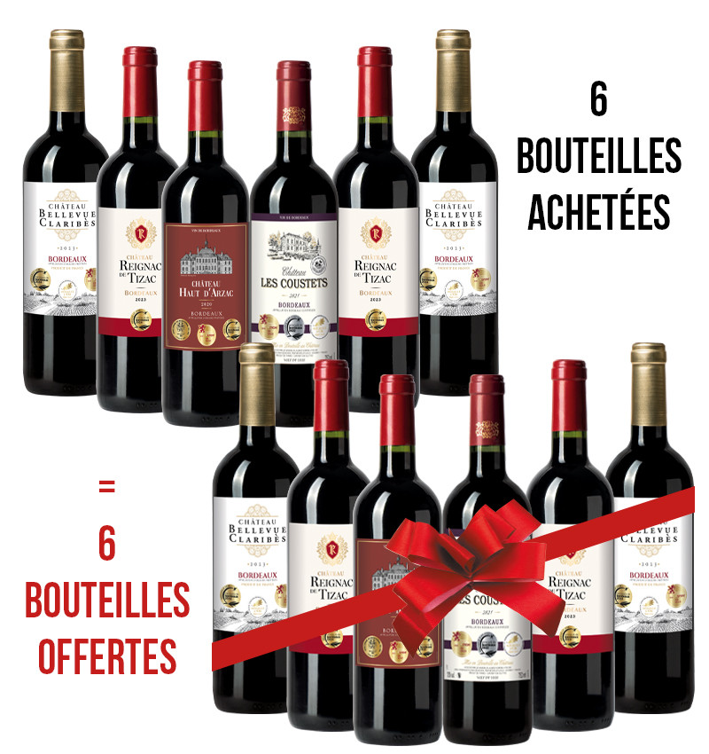 Assortiment "Bordeaux médaillés"