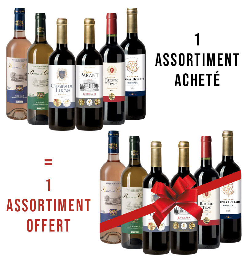 Sélection de bordeaux d'exception