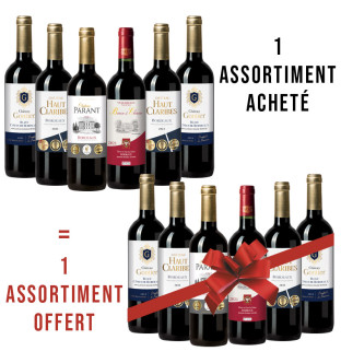 1 assortiment acheté + 1...