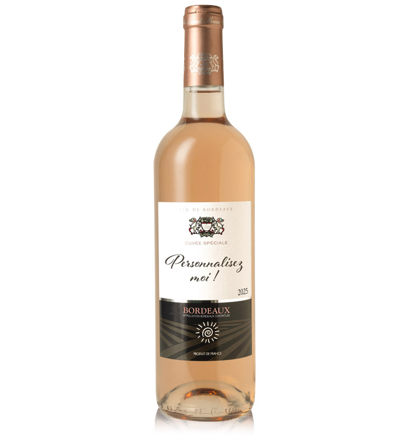 BORDEAUX ROSE PERSONALISE