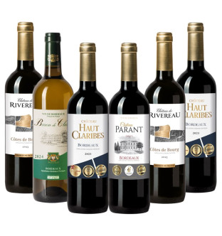 Assortiment 6 bouteilles