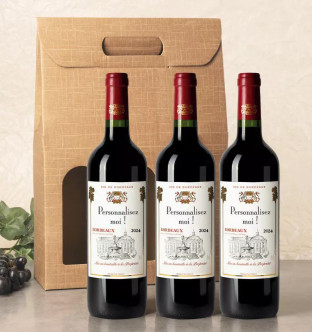 Coffret 3 bordeaux AOC 2024...