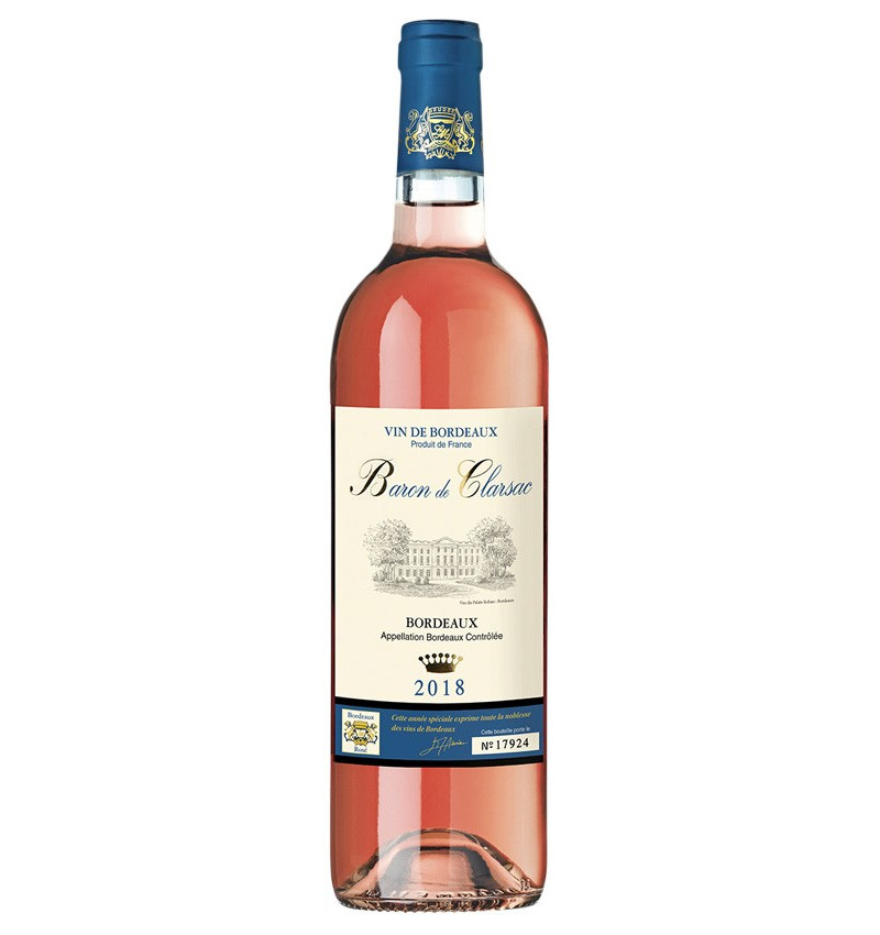 Baron de Clarsac rosé 2018 Baron de Clarsac rosé 2018