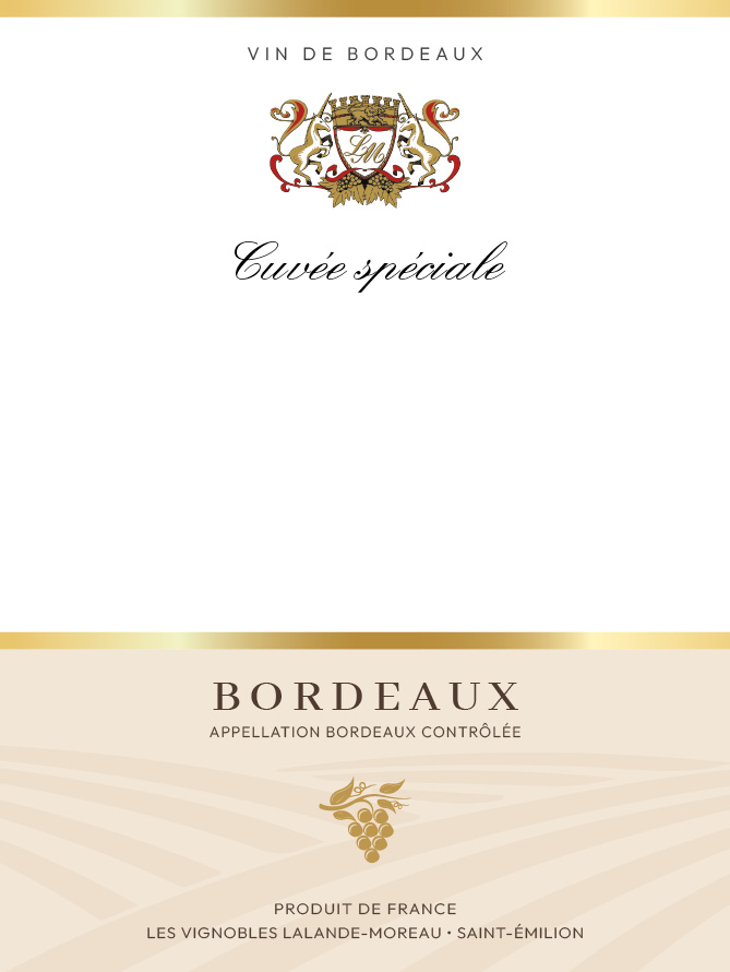 Coffret 2 Bordeaux Blanc AOC 2024 personnalisés Coffret 2 Bordeaux Blanc AOC 2024 personnalisés