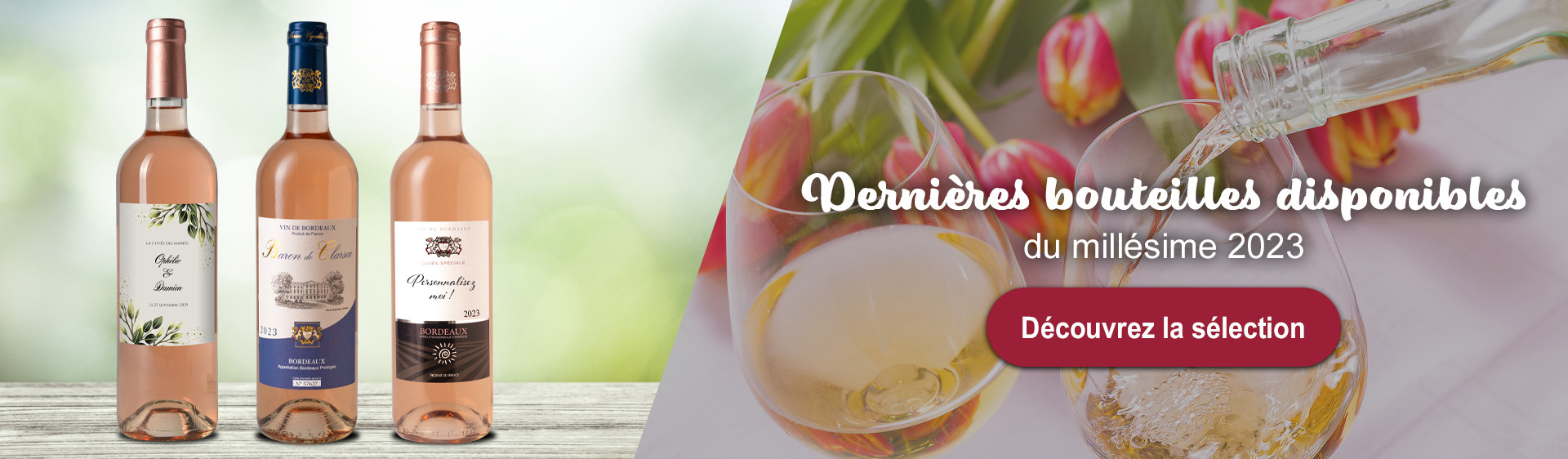 Vente Vin de Bordeaux, Magnums et Bouteilles Personnalisées - Vignobles de Lalande-Moreau