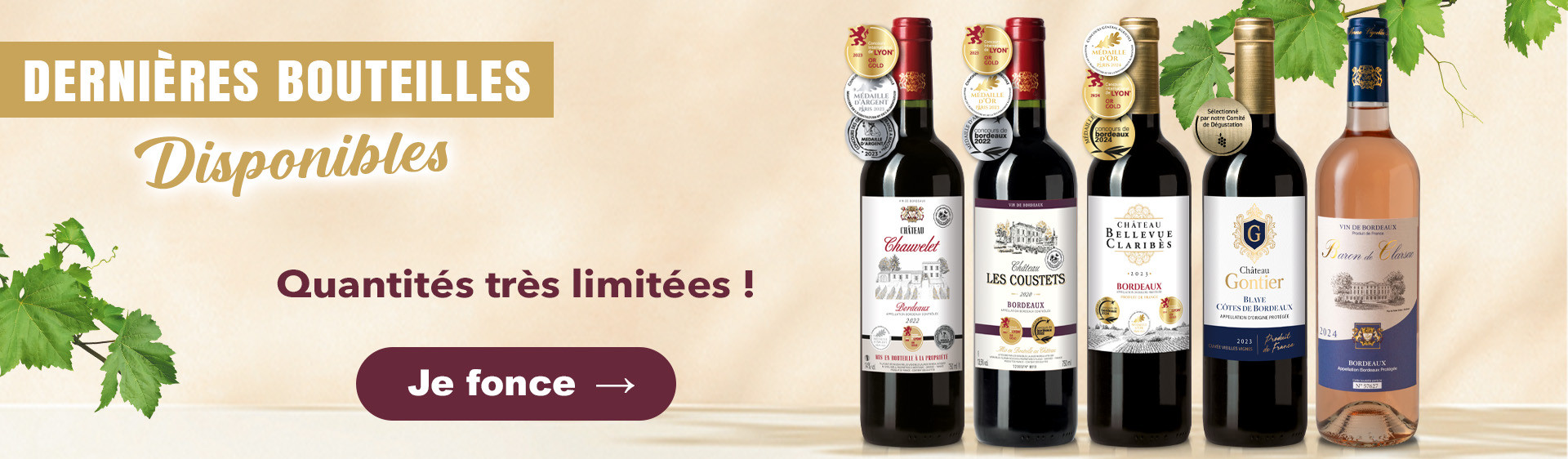 Vente Vin de Bordeaux, Magnums et Bouteilles Personnalisées - Vignobles de Lalande-Moreau