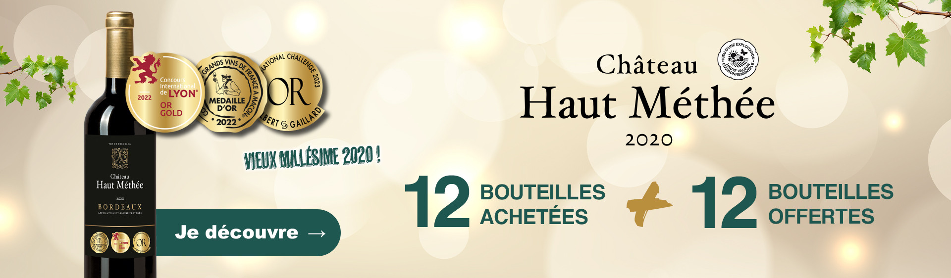 Vente Vin de Bordeaux, Magnums et Bouteilles Personnalisées - Vignobles de Lalande-Moreau