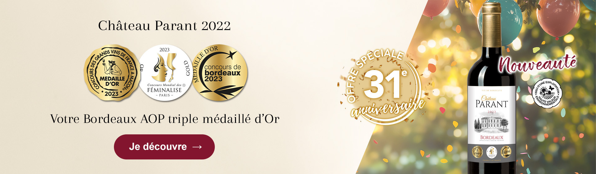 Vente Vin de Bordeaux, Magnums et Bouteilles Personnalisées - Vignobles de Lalande-Moreau