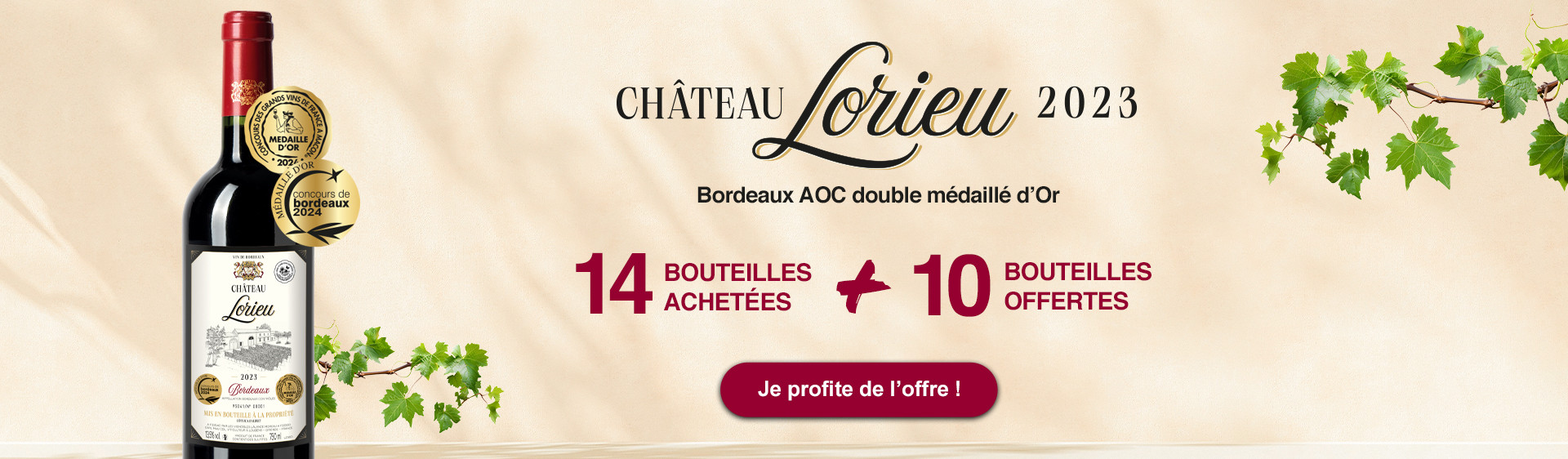 Vente Vin de Bordeaux, Magnums et Bouteilles Personnalisées - Vignobles de Lalande-Moreau