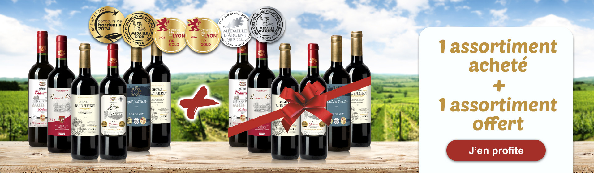 Vente Vin de Bordeaux, Magnums et Bouteilles Personnalisées - Vignobles de Lalande-Moreau